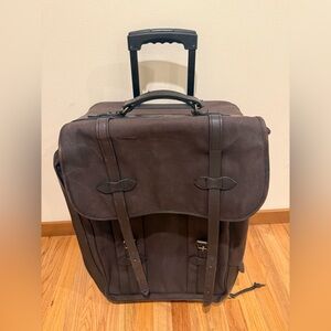 Filson Rugged Twill Rolling Bag Luggage Suitcase Style 291 Vintage 2 Wheel